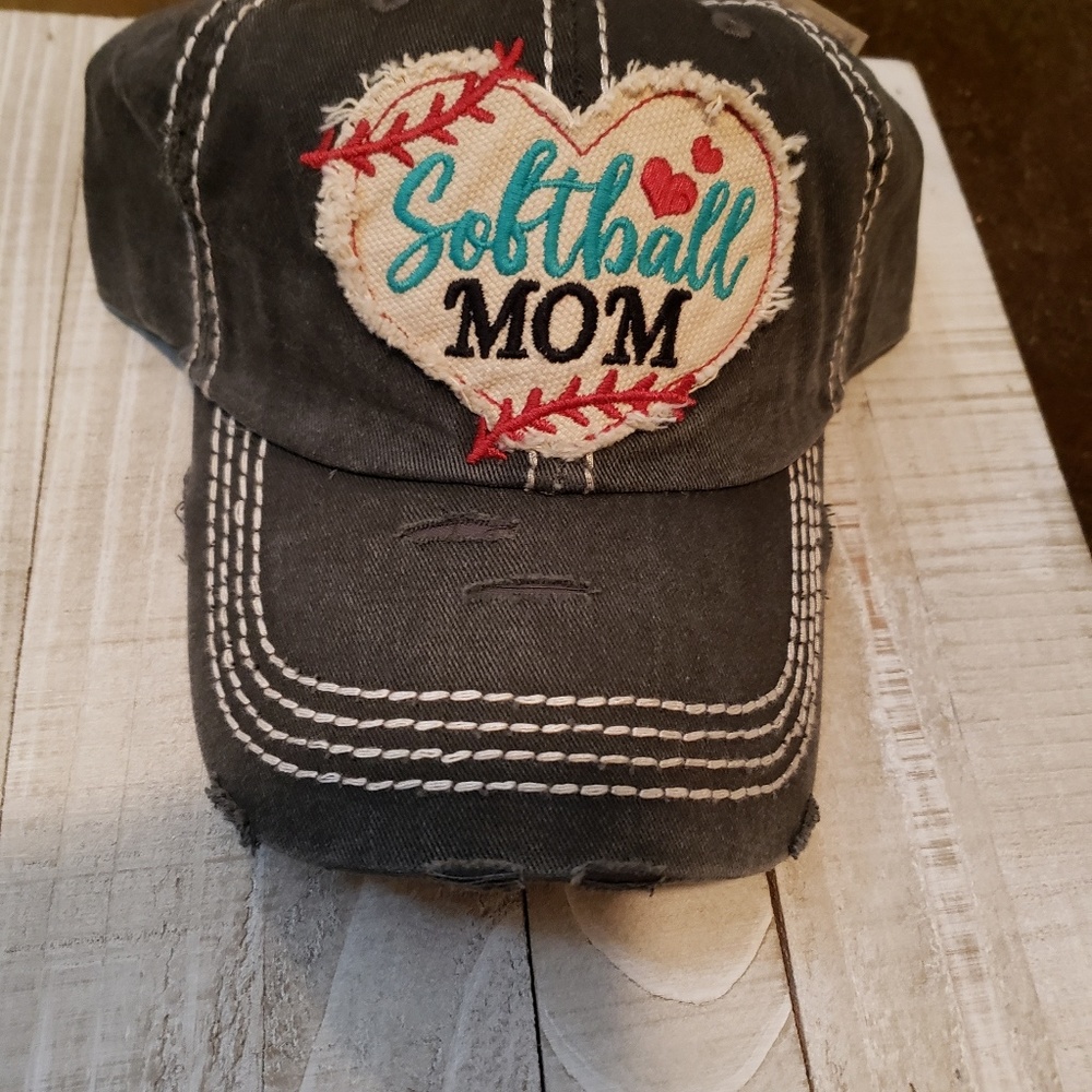 Softball mom cap